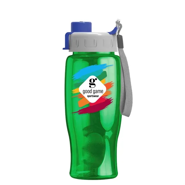 Poly-Pure - 27 Oz. Bottle -Flip Quick Snap Lid... from ASI 40480 Koozie Group