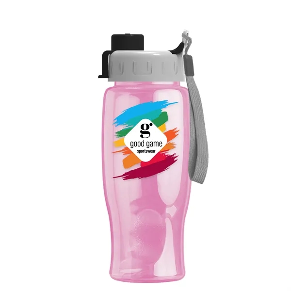Poly-Pure - 27 Oz. Bottle -Flip Quick Snap Lid... from ASI 40480 Koozie Group