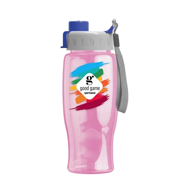 Poly-Pure - 27 Oz. Bottle -Flip Quick Snap Lid... from ASI 40480 Koozie Group