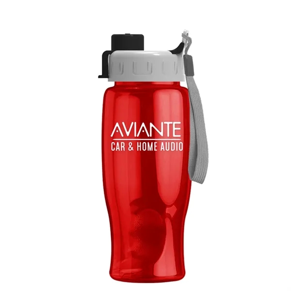 Poly-Pure - 27 Oz. Bottle -Flip Quick Snap Lid... from ASI 40480 Koozie Group