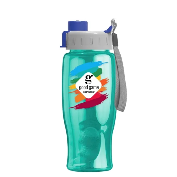 Poly-Pure - 27 Oz. Bottle -Flip Quick Snap Lid... from ASI 40480 Koozie Group