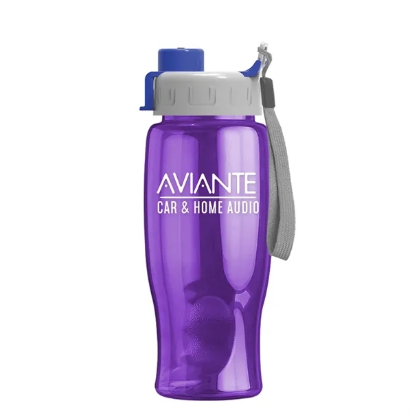 Poly-Pure - 27 Oz. Bottle -Flip Quick Snap Lid... from ASI 40480 Koozie Group