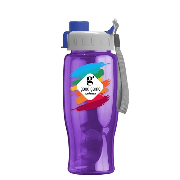 Poly-Pure - 27 Oz. Bottle -Flip Quick Snap Lid... from ASI 40480 Koozie Group