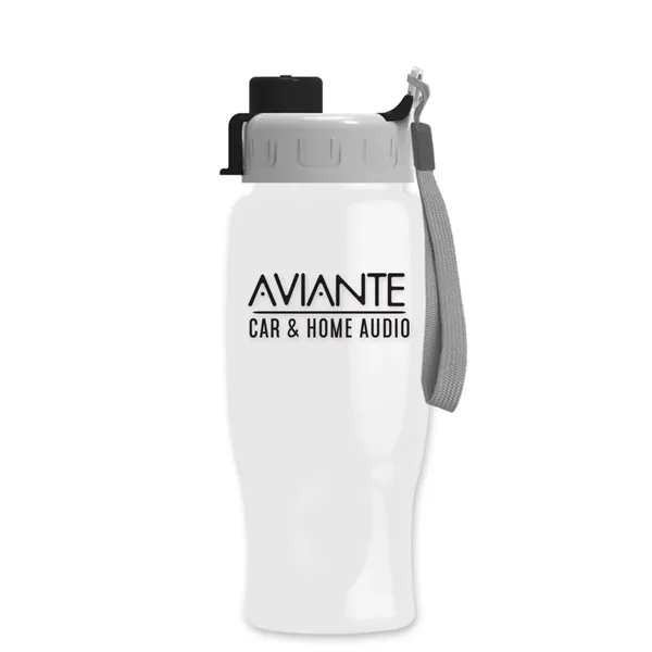 Poly-Pure - 27 Oz. Bottle -Flip Quick Snap Lid... from ASI 40480 Koozie Group