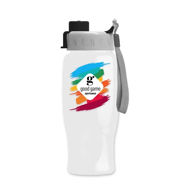 Poly-Pure - 27 Oz. Bottle -Flip Quick Snap Lid... from ASI 40480 Koozie Group
