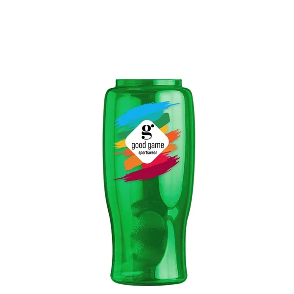 Poly-Pure - 27 Oz. Bottle -Flip Quick Snap Lid... from ASI 40480 Koozie Group
