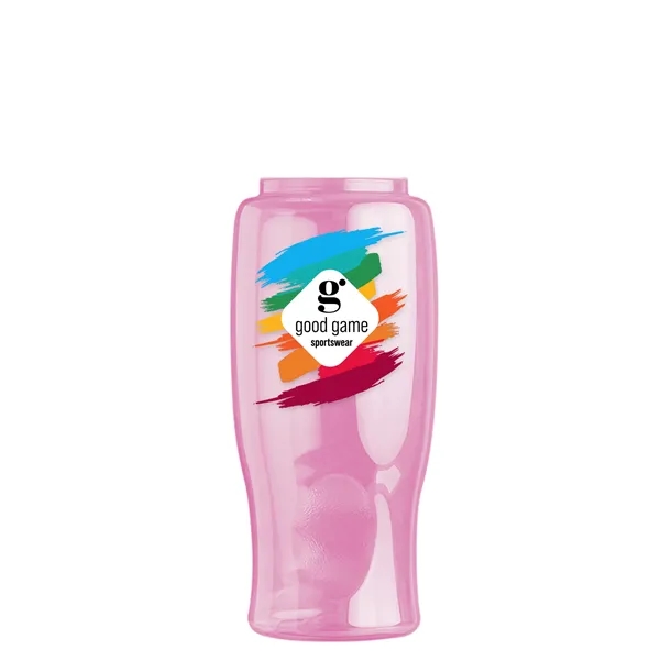 Poly-Pure - 27 Oz. Bottle -Flip Quick Snap Lid... from ASI 40480 Koozie Group