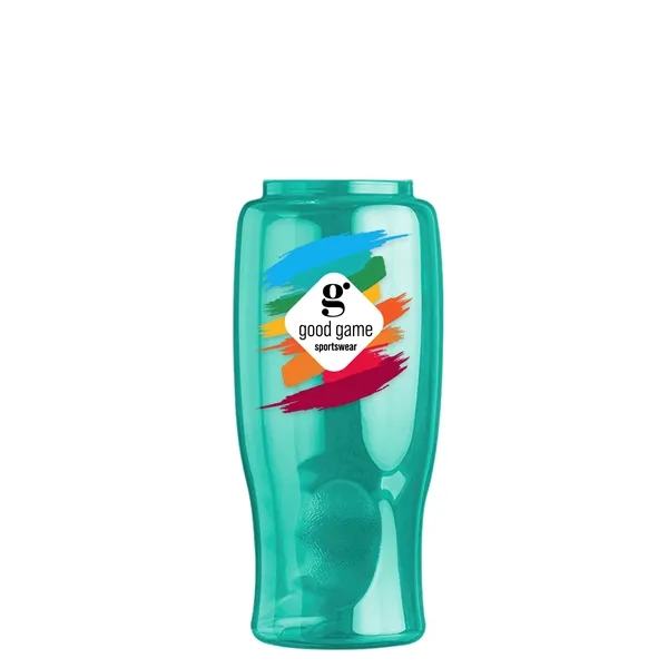 Poly-Pure - 27 Oz. Bottle -Flip Quick Snap Lid... from ASI 40480 Koozie Group