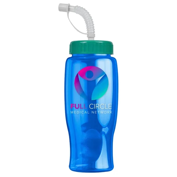 27 oz. Transparent Sports bottle... from ASI 40480 Koozie Group