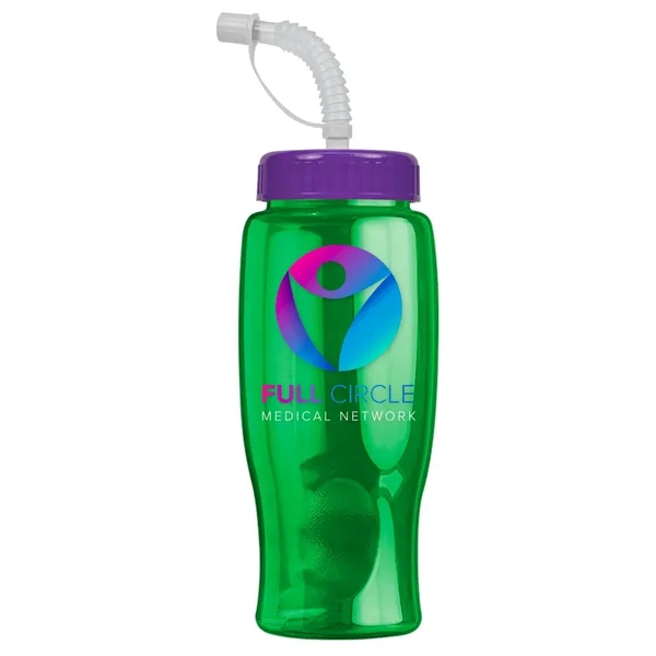 27 oz. Transparent Sports bottle... from ASI 40480 Koozie Group