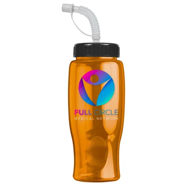 27 oz. Transparent Sports bottle... from ASI 40480 Koozie Group