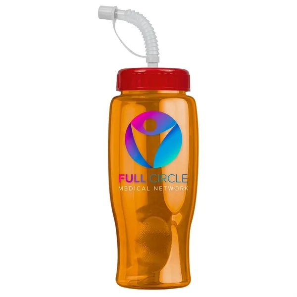 27 oz. Transparent Sports bottle... from ASI 40480 Koozie Group