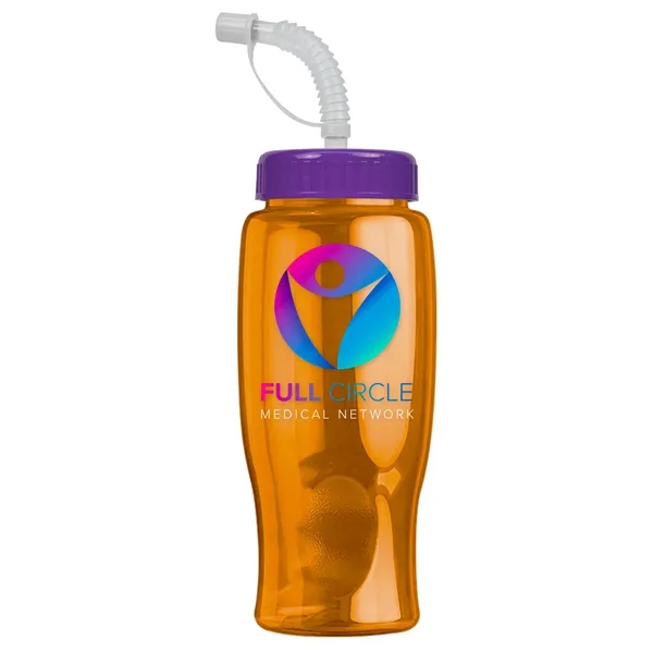 27 oz. Transparent Sports bottle... from ASI 40480 Koozie Group