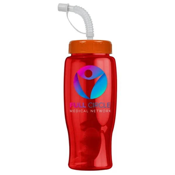 27 oz. Transparent Sports bottle... from ASI 40480 Koozie Group