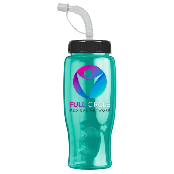 27 oz. Transparent Sports bottle... from ASI 40480 Koozie Group