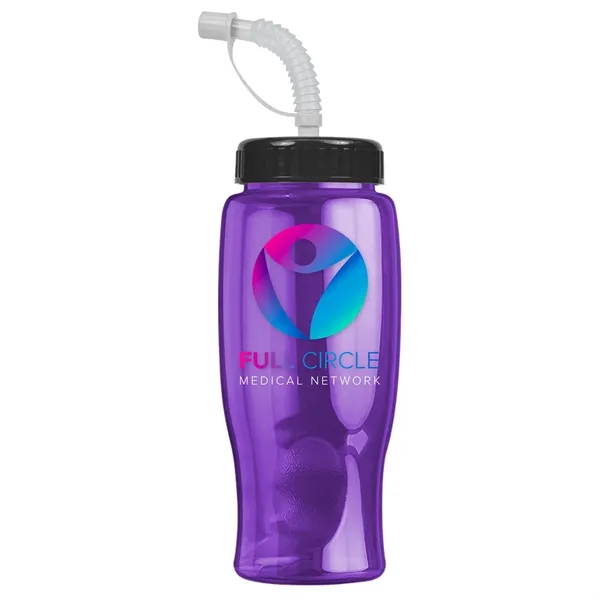27 oz. Transparent Sports bottle... from ASI 40480 Koozie Group