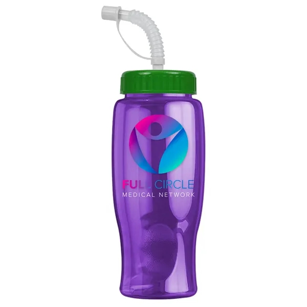 27 oz. Transparent Sports bottle... from ASI 40480 Koozie Group