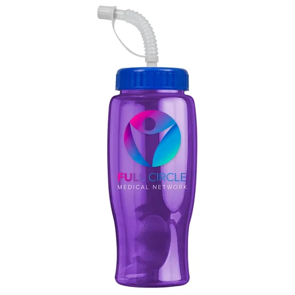 27 oz. Transparent Sports bottle... from ASI 40480 Koozie Group