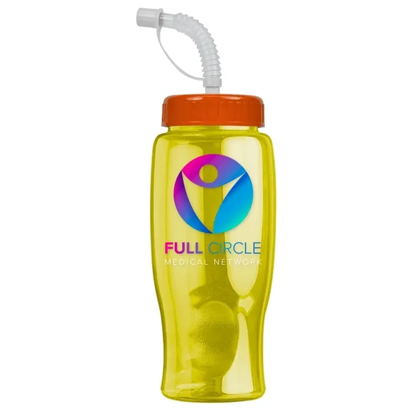 27 oz. Transparent Sports bottle... from ASI 40480 Koozie Group
