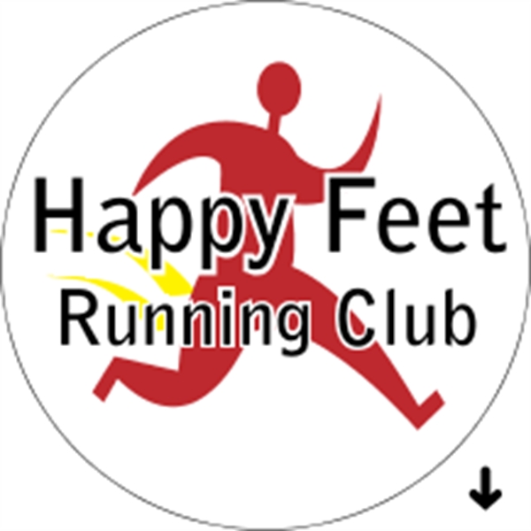 3" circle shaped roll labels with a one color imprint.... from ASI 89910 Stouse, LLC