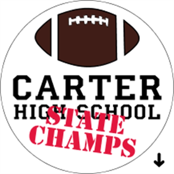 3" circle shaped roll labels with a one color imprint.... from ASI 89910 Stouse, LLC