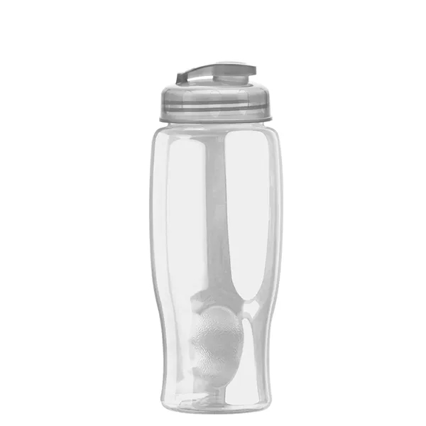 27 oz Transparent Sports Bottles with Flip Top Lid have a... from ASI 40480 Koozie Group