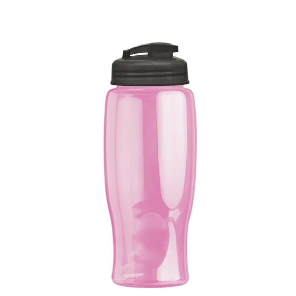 27 oz Transparent Sports Bottles with Flip Top Lid have a... from ASI 40480 Koozie Group
