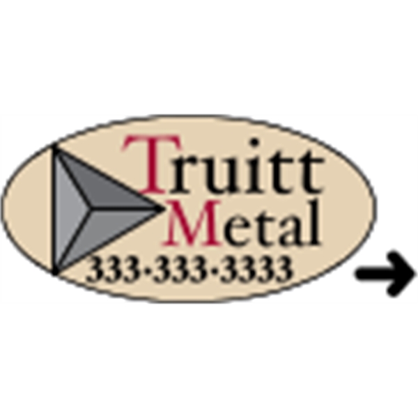 0.75" x 1.5" oval shaped roll labels with a one color... from ASI 89910 Stouse, LLC