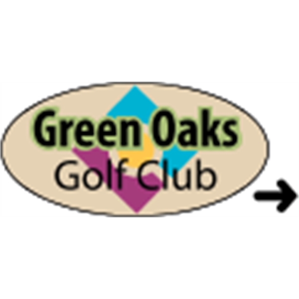 0.75" x 1.5" oval shaped roll labels with a one color... from ASI 89910 Stouse, LLC