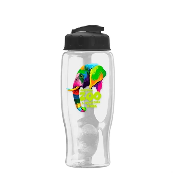 27 oz Transparent Sports Bottles with Flip Top Lid have a... from ASI 40480 Koozie Group