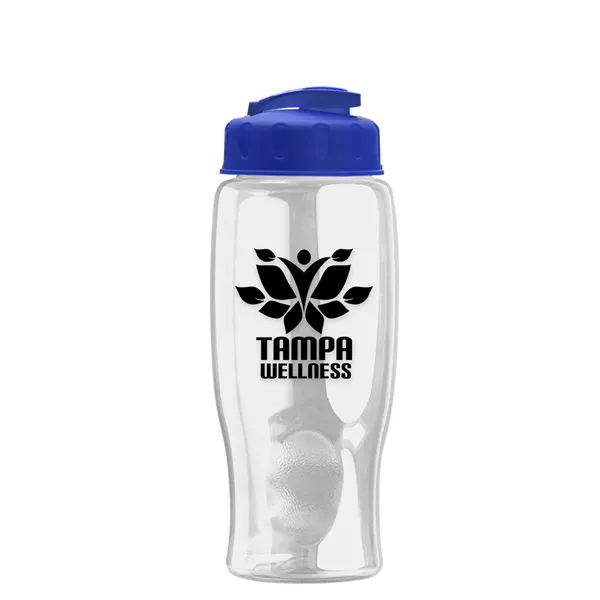 27 oz Transparent Sports Bottles with Flip Top Lid have a... from ASI 40480 Koozie Group