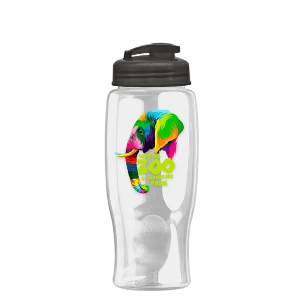 27 oz Transparent Sports Bottles with Flip Top Lid have a... from ASI 40480 Koozie Group
