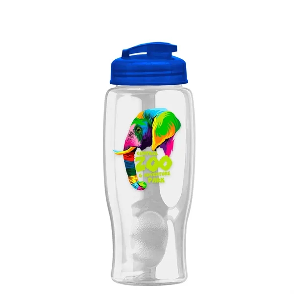 27 oz Transparent Sports Bottles with Flip Top Lid have a... from ASI 40480 Koozie Group