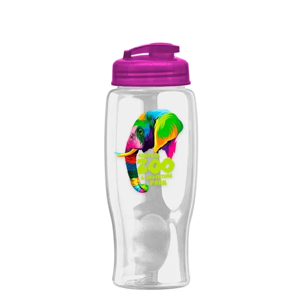 27 oz Transparent Sports Bottles with Flip Top Lid have a... from ASI 40480 Koozie Group
