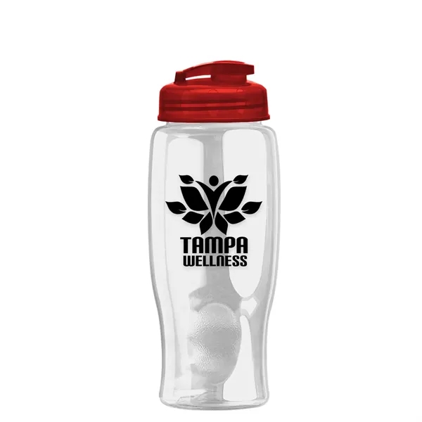 27 oz Transparent Sports Bottles with Flip Top Lid have a... from ASI 40480 Koozie Group