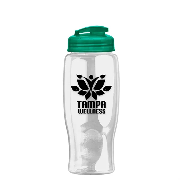 27 oz Transparent Sports Bottles with Flip Top Lid have a... from ASI 40480 Koozie Group
