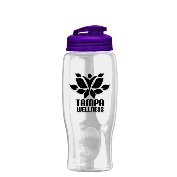 27 oz Transparent Sports Bottles with Flip Top Lid have a... from ASI 40480 Koozie Group