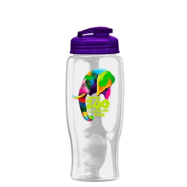 27 oz Transparent Sports Bottles with Flip Top Lid have a... from ASI 40480 Koozie Group