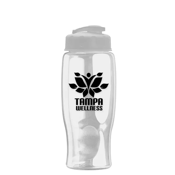 27 oz Transparent Sports Bottles with Flip Top Lid have a... from ASI 40480 Koozie Group
