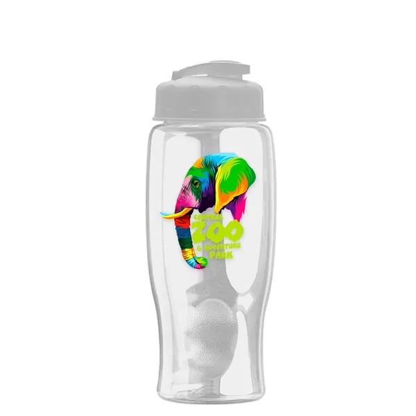 27 oz Transparent Sports Bottles with Flip Top Lid have a... from ASI 40480 Koozie Group
