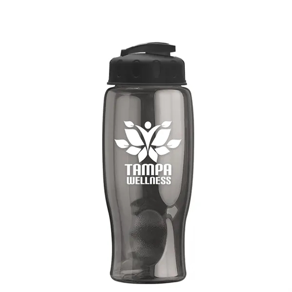 27 oz Transparent Sports Bottles with Flip Top Lid have a... from ASI 40480 Koozie Group