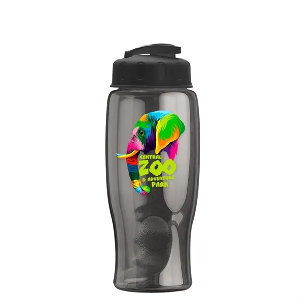 27 oz Transparent Sports Bottles with Flip Top Lid have a... from ASI 40480 Koozie Group