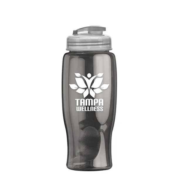 27 oz Transparent Sports Bottles with Flip Top Lid have a... from ASI 40480 Koozie Group