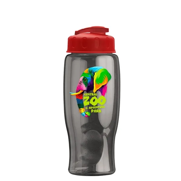 27 oz Transparent Sports Bottles with Flip Top Lid have a... from ASI 40480 Koozie Group