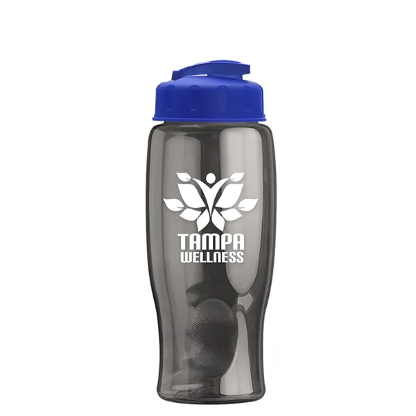27 oz Transparent Sports Bottles with Flip Top Lid have a... from ASI 40480 Koozie Group
