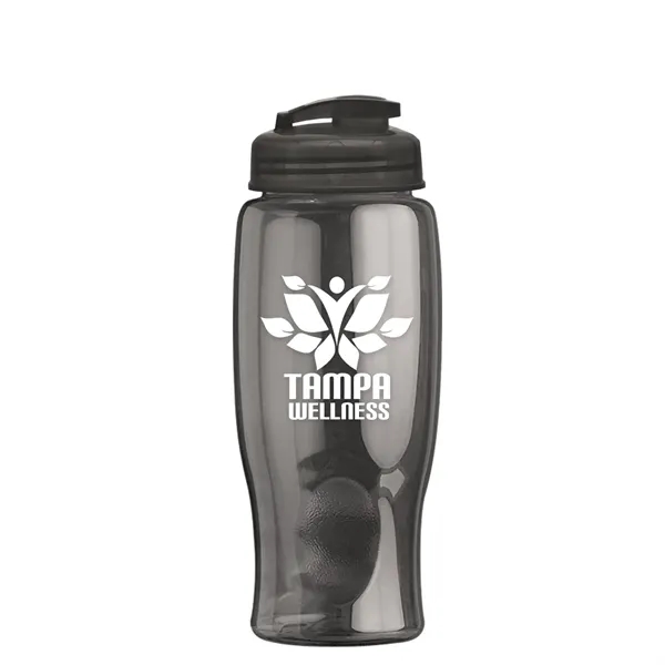 27 oz Transparent Sports Bottles with Flip Top Lid have a... from ASI 40480 Koozie Group