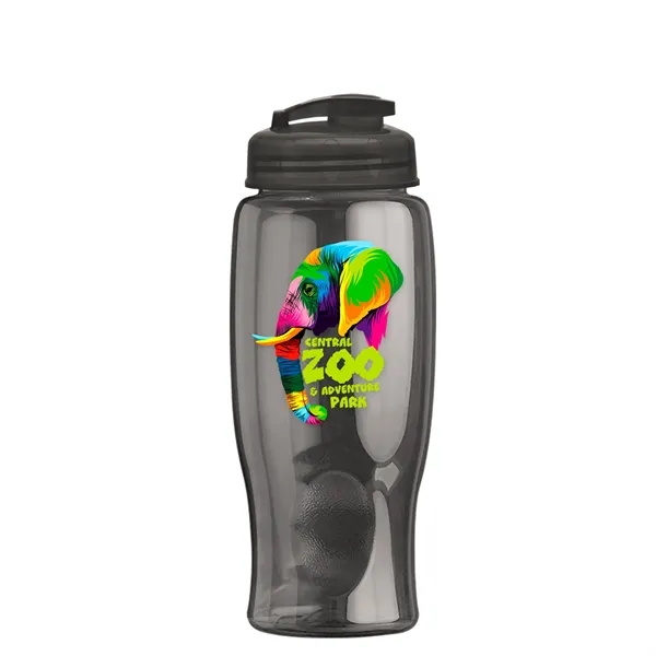 27 oz Transparent Sports Bottles with Flip Top Lid have a... from ASI 40480 Koozie Group