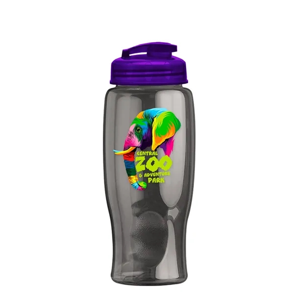 27 oz Transparent Sports Bottles with Flip Top Lid have a... from ASI 40480 Koozie Group