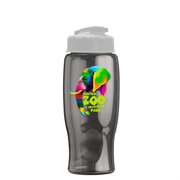 27 oz Transparent Sports Bottles with Flip Top Lid have a... from ASI 40480 Koozie Group