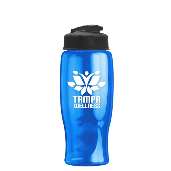 27 oz Transparent Sports Bottles with Flip Top Lid have a... from ASI 40480 Koozie Group